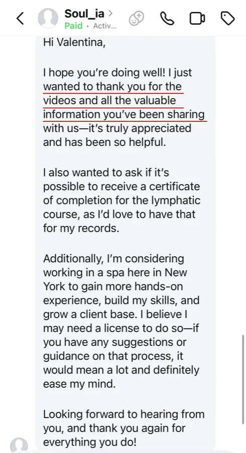 Student DM review